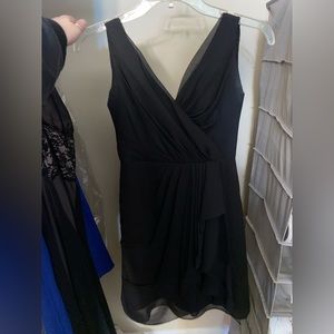 Black Jim Hjelm Bridesmaid Dress